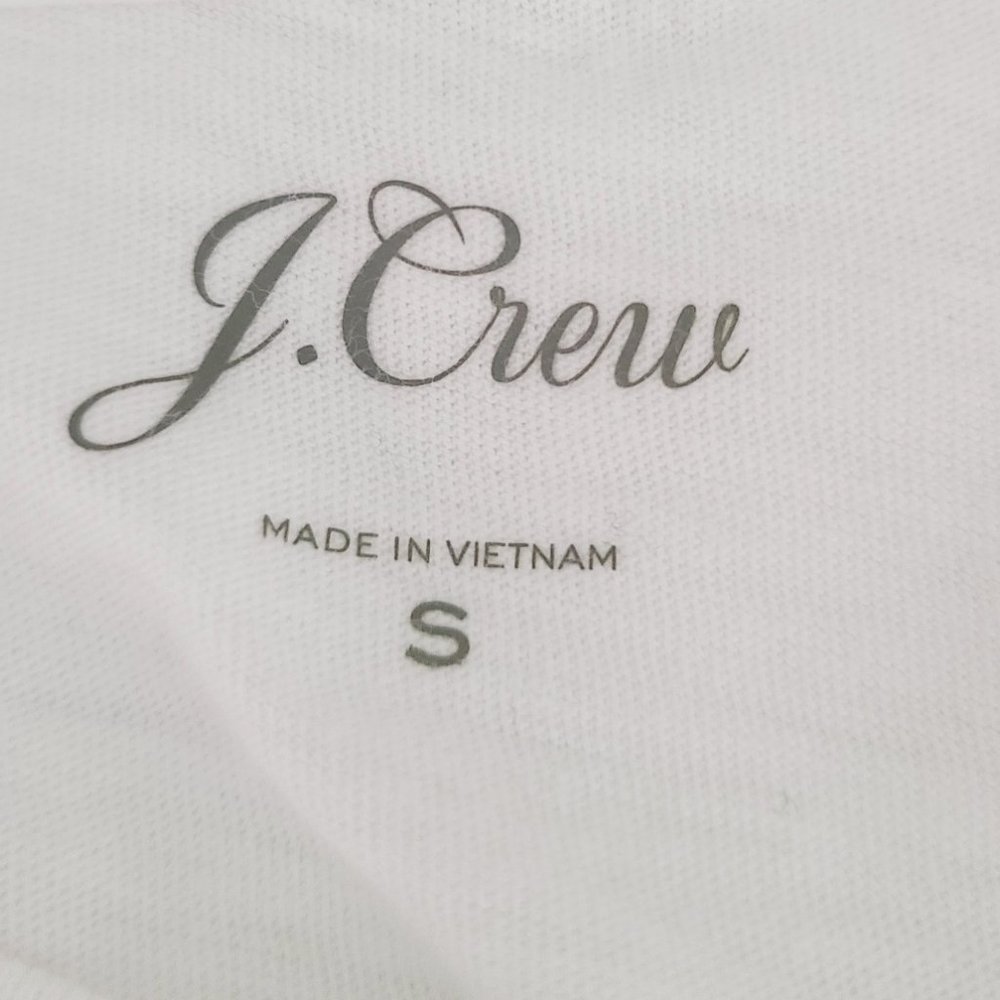 J. Crew Heart Lake Flocked Graphic T-Shirt - Picture 5 of 7